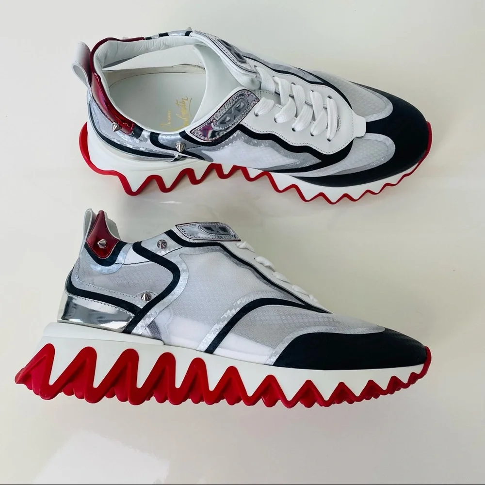 Christian Louboutin Sharkina Spike Low Top Sneaker